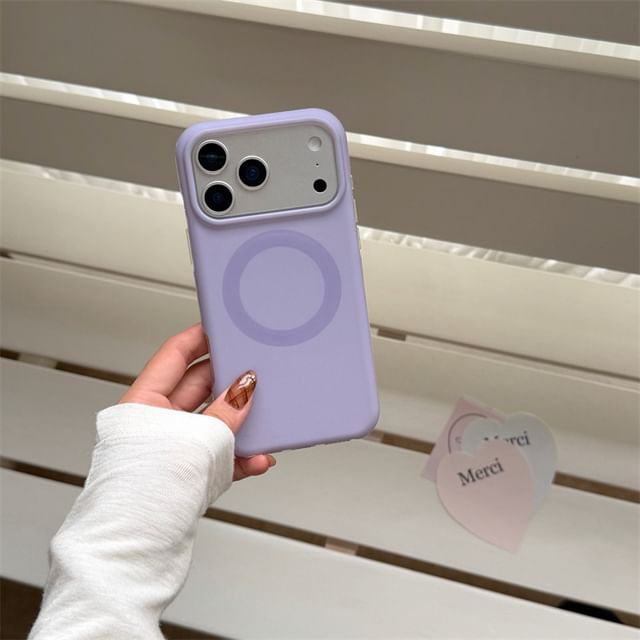 Plain Magnetic (Compatible with MagSafe) Phone Case