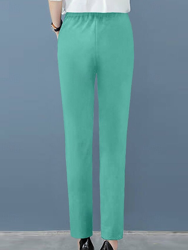 Women's Tapered pants Chinos Streetwear Casual Ankle-Length