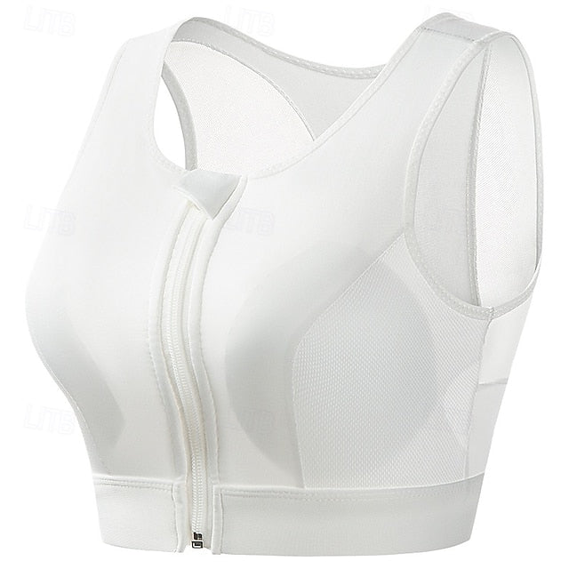 Women's Sports Bra Yoga Top Workout Tops Crew Neckline