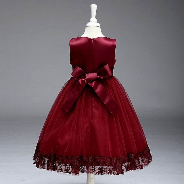 Girl Flower Girls' Princess Kid's Dress