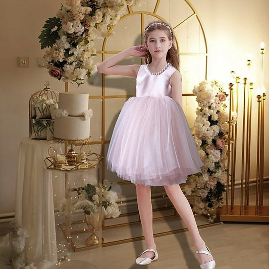 Party Flower Princess Girls' Dress Wedding Girl