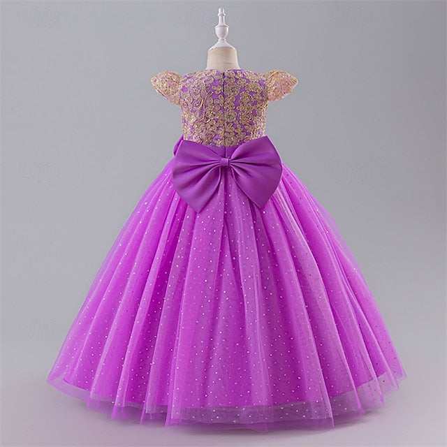 Kid's Princess Flower Dress Girls' Girl