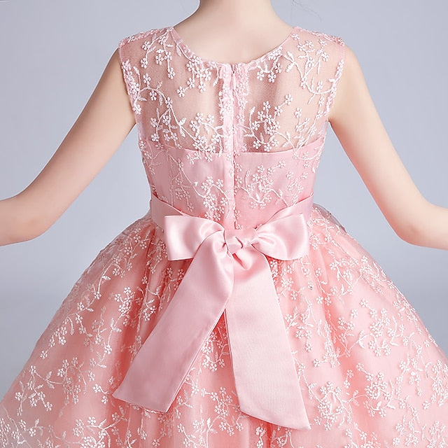 Girls' Girl Dress Princess Party Flower