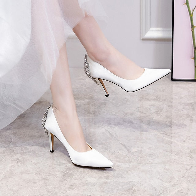 Shoes Bridesmaid Pumps Women's Wedding Office Bridal