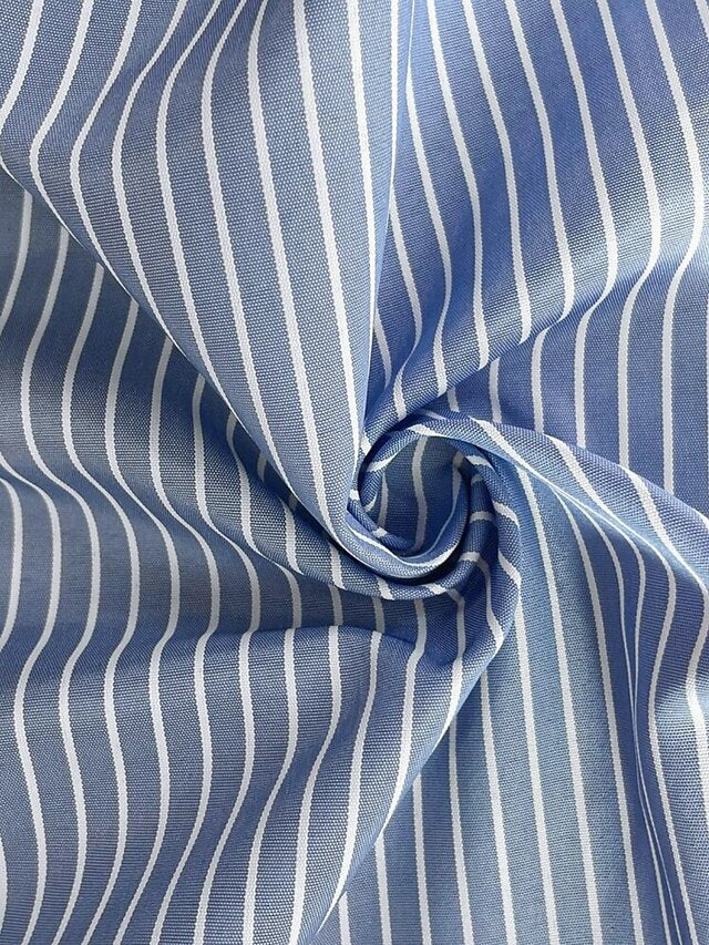 Women's Dress Shirt Blouse Buttons Print Striped Elegant