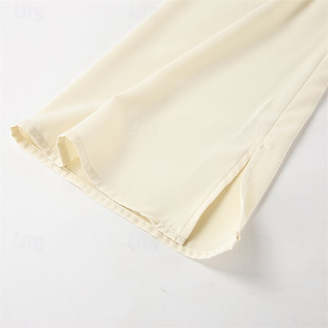 Women's Shirt Elegant Satin Top Dressy Tops Patchwork Tunic