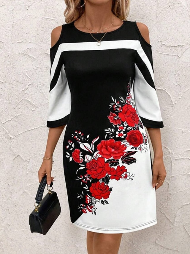 Women's Mini Dress Casual Dress Bodycon Summer Dress
