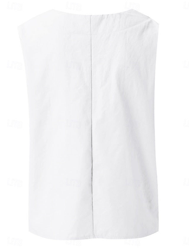 Women's Camisole Tank Top Solid Color Daily Casual