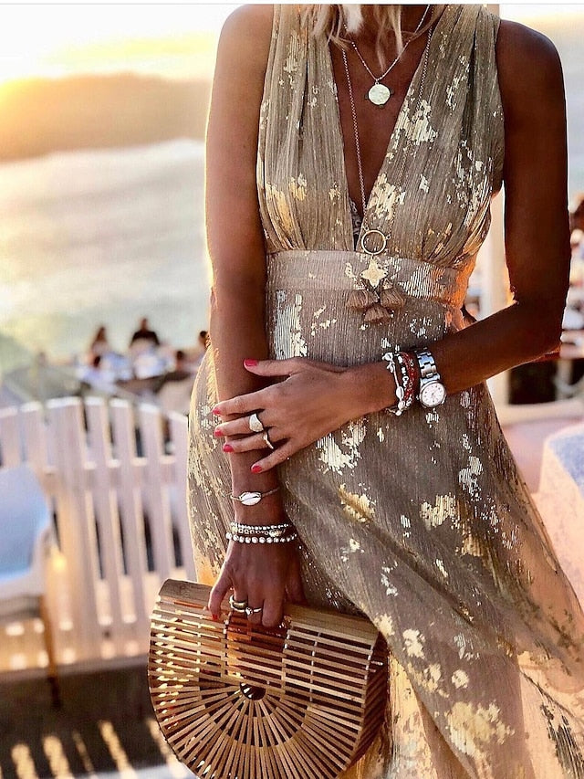 Women's Party Dress Sundress A Line Dress Long Dress Maxi