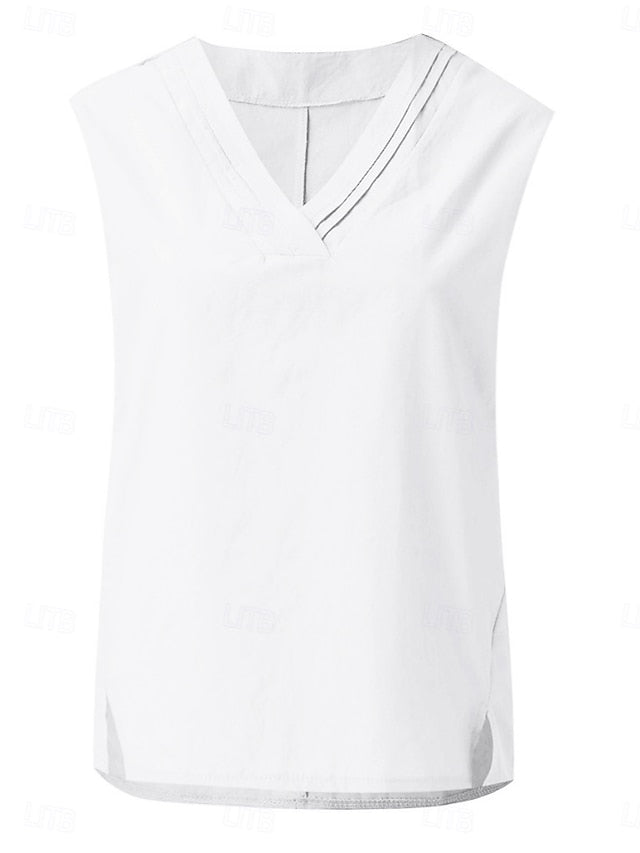 Women's Camisole Tank Top Solid Color Daily Casual