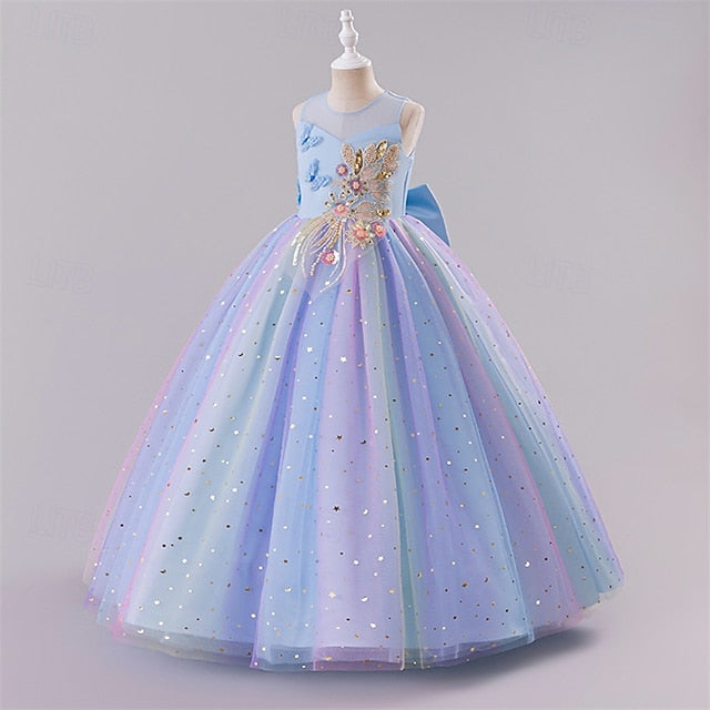 Princess Kid's Girls' Dress Girl Flower