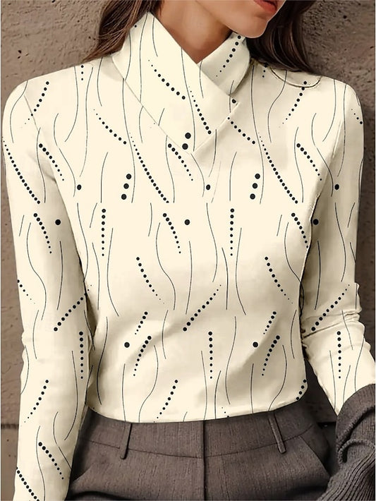 Women's Tunic Graphic Geometric Abstract Elegant Vintage