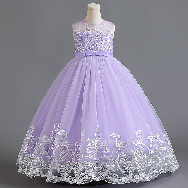 Princess Kid's Girl Flower Dress Girls'