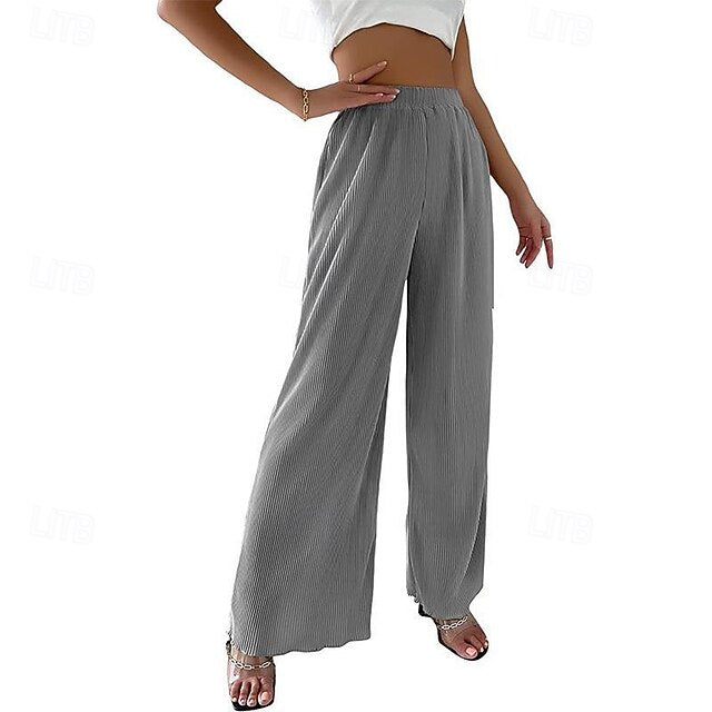 Women's Trousers Corduroy Pants Baggy Pants Vacation