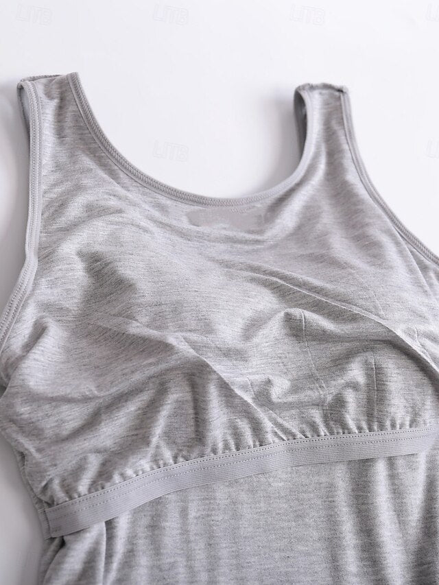 Women's Camisole Tank Top Solid Color Daily Basic Casual