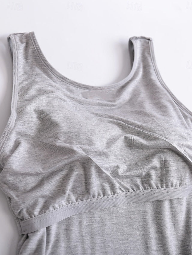 Women's Camisole Tank Top Solid Color Daily Basic Casual