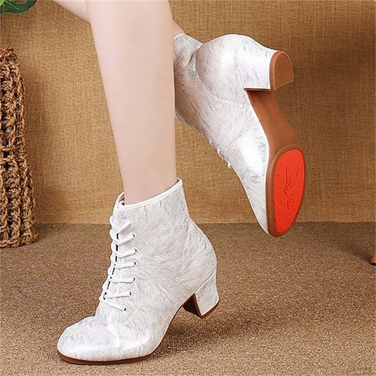 Comfortable Dance Elegant Shoes White Latin Women's with