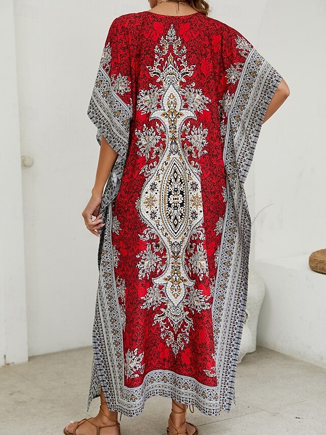 Women's Maxi Dress Shift Dress Casual Outdoor Going out