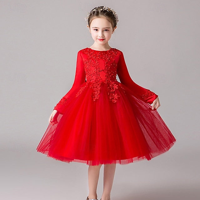 Princess Dress Flower Girls' Kid's Girl