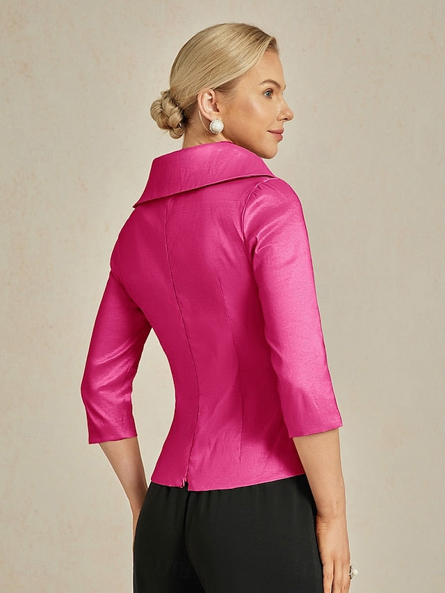 Women's Dressy Tops Evening Tops Elegant Stylish Casual V
