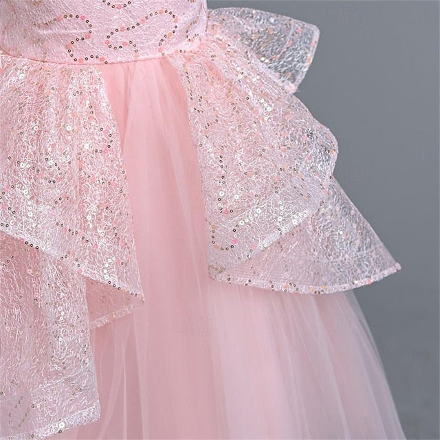 Girls' Performance Girl Party Wedding Dress Flower