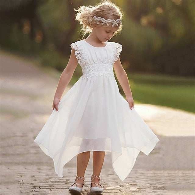 Kid's Lace Princess Girls' Flower Dress Girl