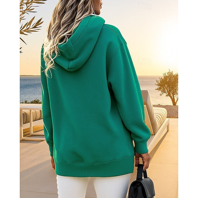 Women's Hoodie Sweatshirt Pullover Sweatshirt Long Sleeve