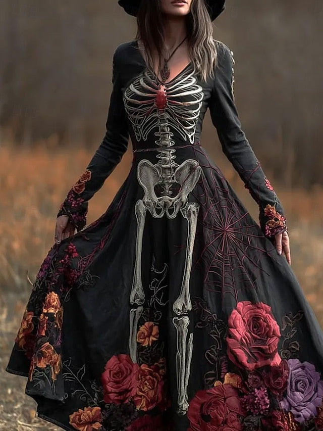 Women's Maxi Dress A Line Dress Fit And Flare Dress Boho