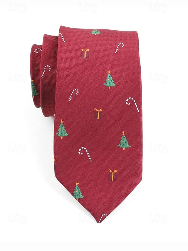 Christmas Santa with Necktie Men's