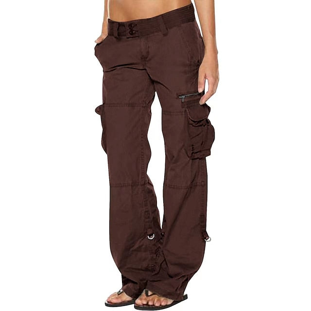 Women's Normal Cargo Pants Tactical Cargo Pants Trousers