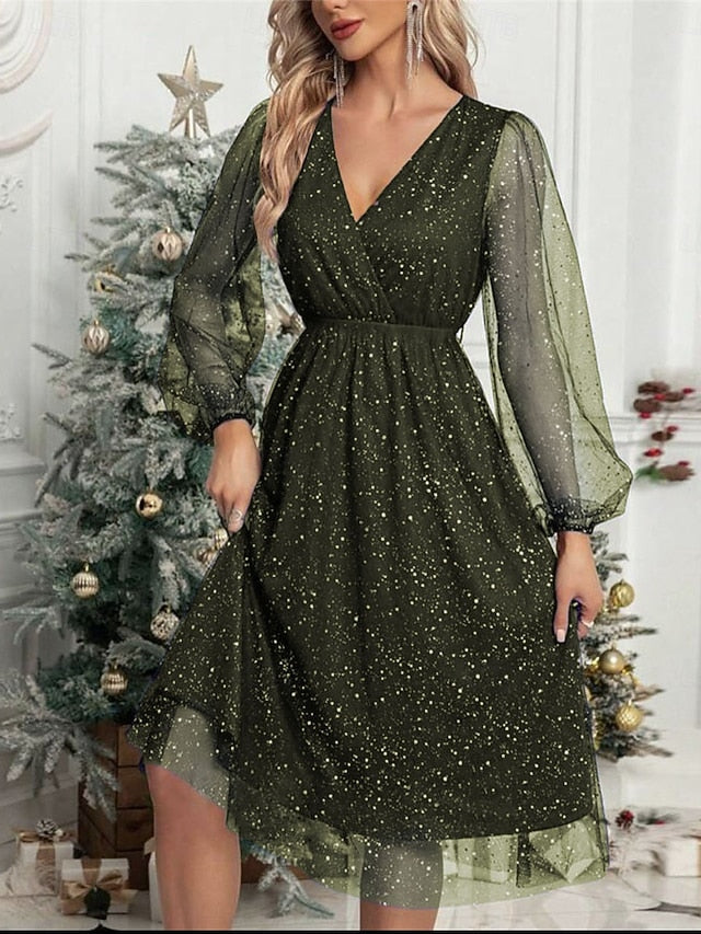 Women's Midi Dress Casual Dress Cocktail Dress Wedding