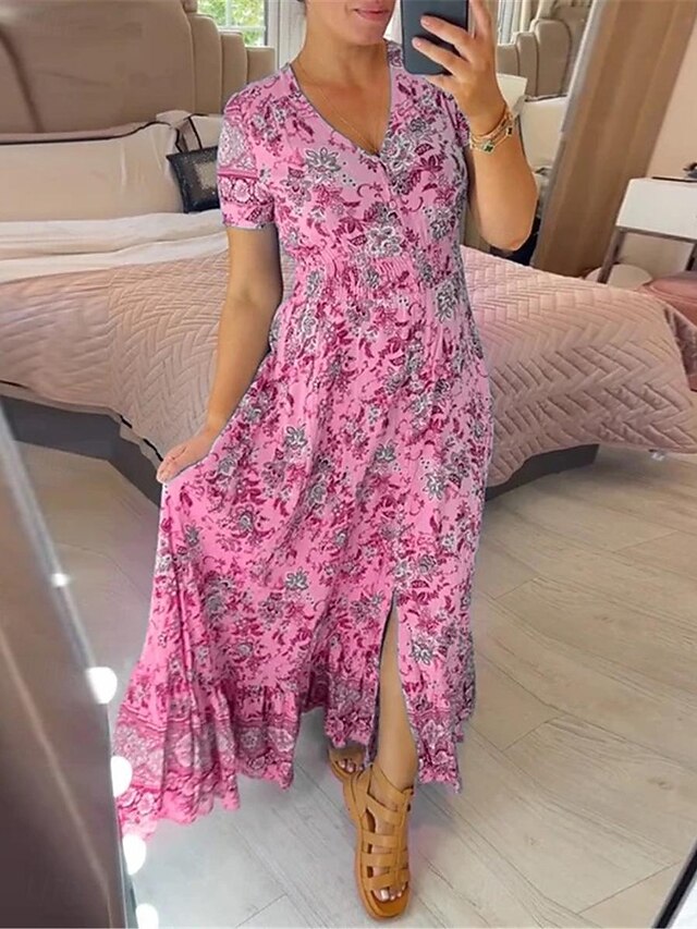 Women's Long Dress Maxi Dress Casual Dress Swing Dress A