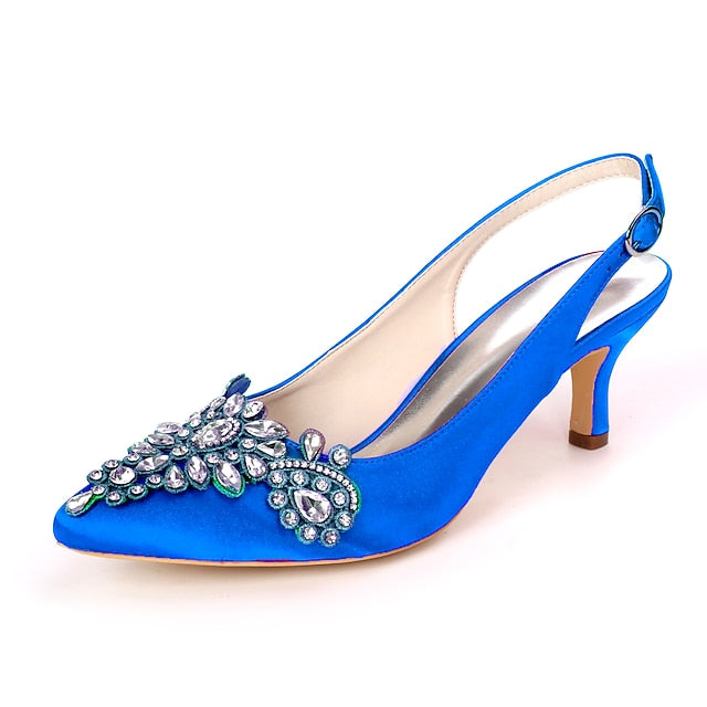 Crystal Beige with Heels Slingback Women - for Embellishment