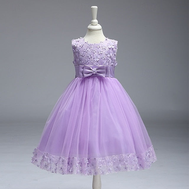 Girl Flower Girls' Princess Kid's Dress