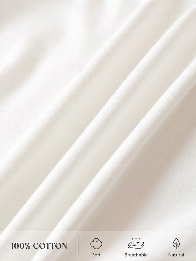 Women's 100% Cotton T Shirt Casual Letter Regular Tops Long