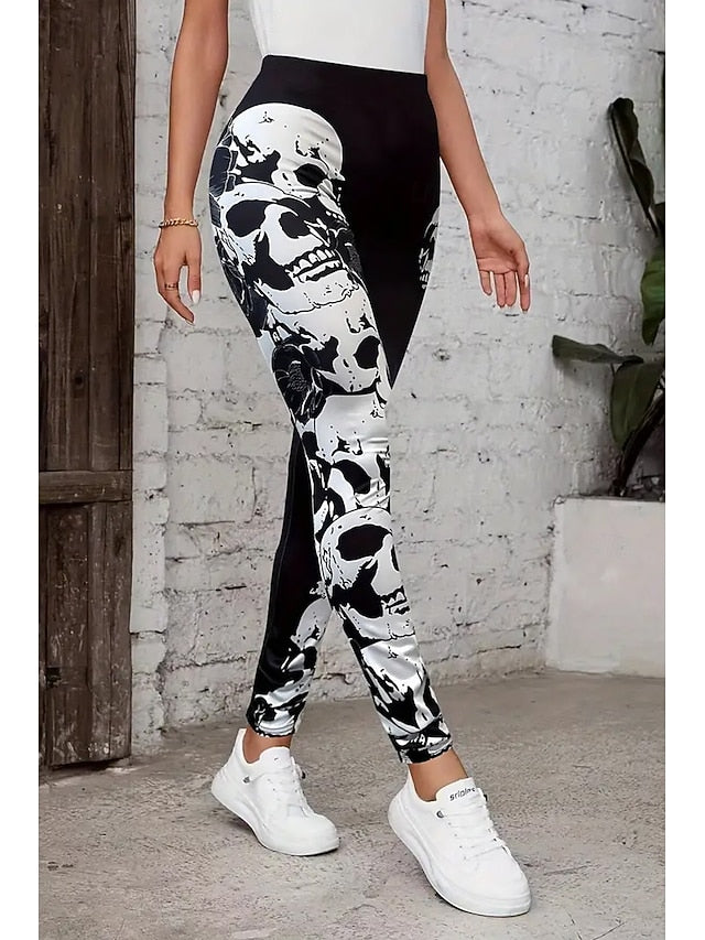 Women's Leggings Vacation Vintage Fashion Full Length High