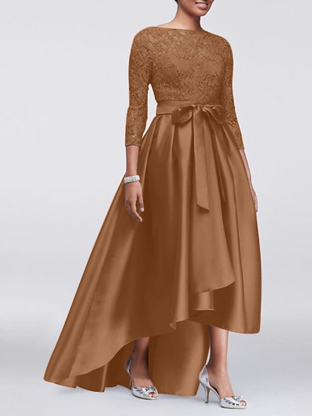 Elegant Wedding Guest A-Line Bride Dress Plus Size the of Mother