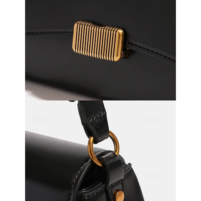 Tote Tägliche Tasche Baguette Damen Büro Einkaufen PU Leder