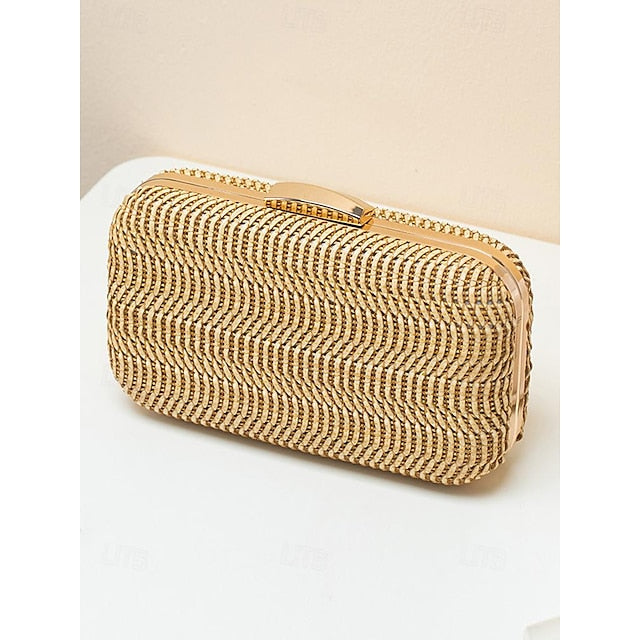 Clutch Bag Wristlet Leather Women's Evening PU Party