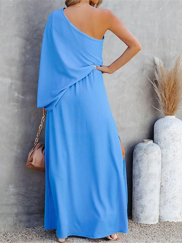 Women's Casual Dress Maxi Dress Split Vacation Streetwear