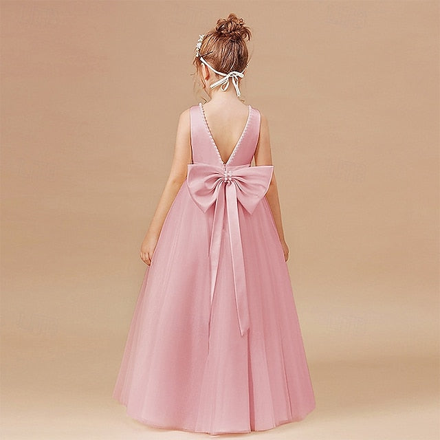 Flower Girl Dress Kid's Princess Girls'