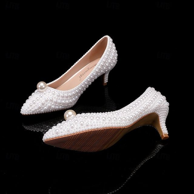 Shoes Party Wedding Women's White