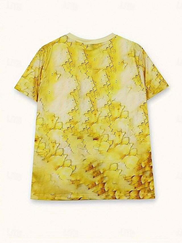 Women's T Shirt Print Floral Graphic Sunflower Vintage