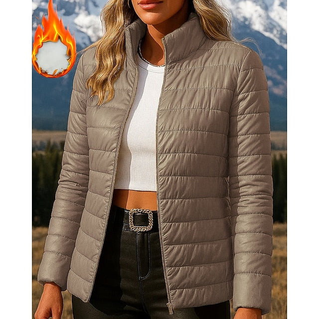 Women's Hiking Jacket Puffer Jacket Thermal Jacket Outdoor