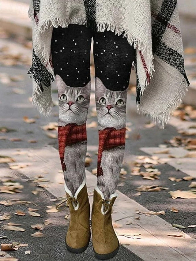 Women's Slacks Leggings Cozy Leggings Vacation Vintage