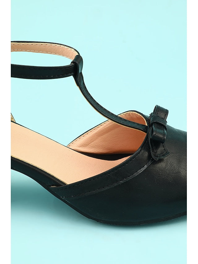 heels 20s T-strap Heels Roaring Shoes Vintage Retro 1950s Chunky