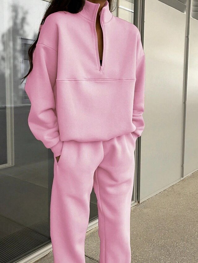 Women's Two Piece Sets Tracksuit Pants Sets Long Sleeve