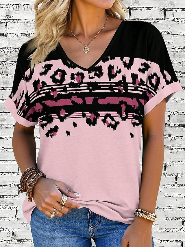 Women's T Shirt Print Floral Graphic Vintage Stylish Modern