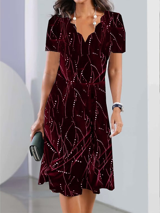 Women's Mini Dress Petite Dress Sundress A Line Dress