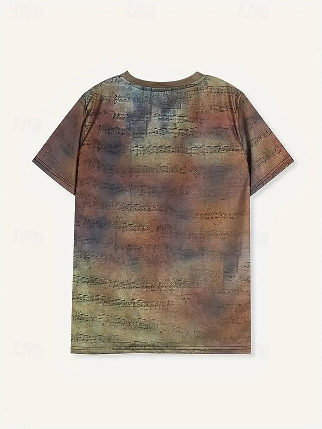 Women's T Shirt Summer Tops Graphic Flowers Classic Casual